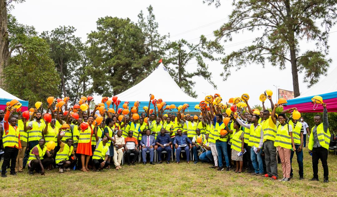 YEA Kicks Off Training For 21,000 Youth In Brick Production and Construction